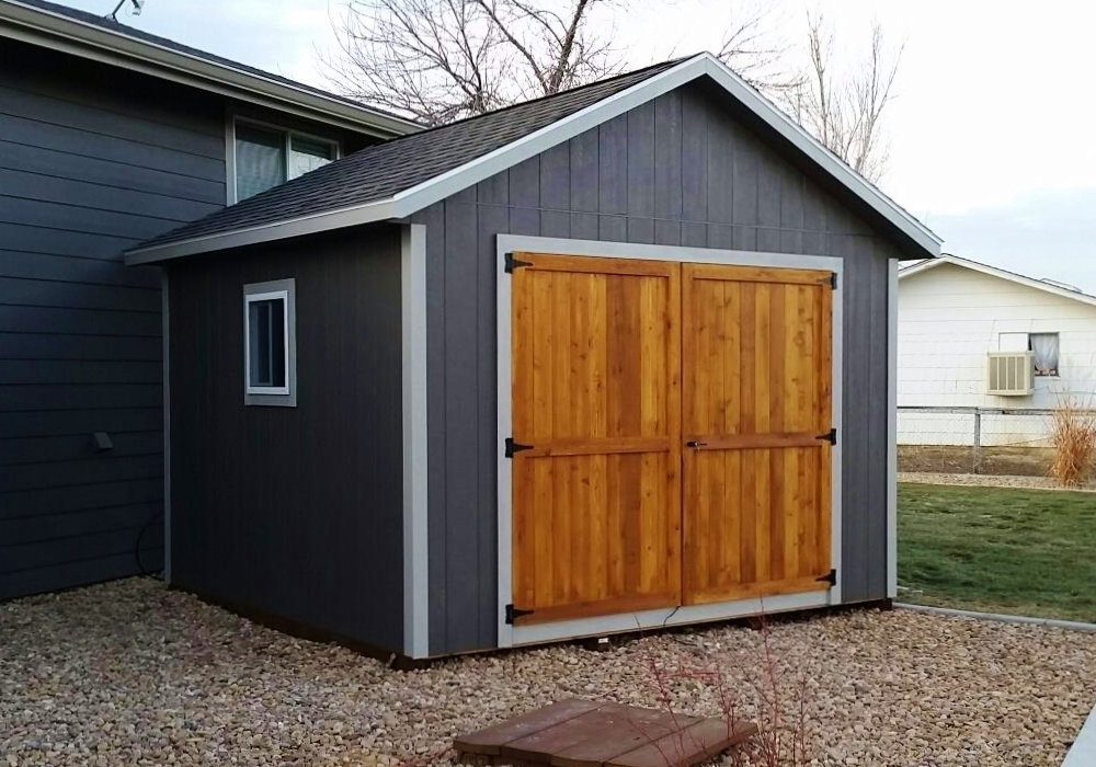 Cottage Shed built in locally in Northern Colorado