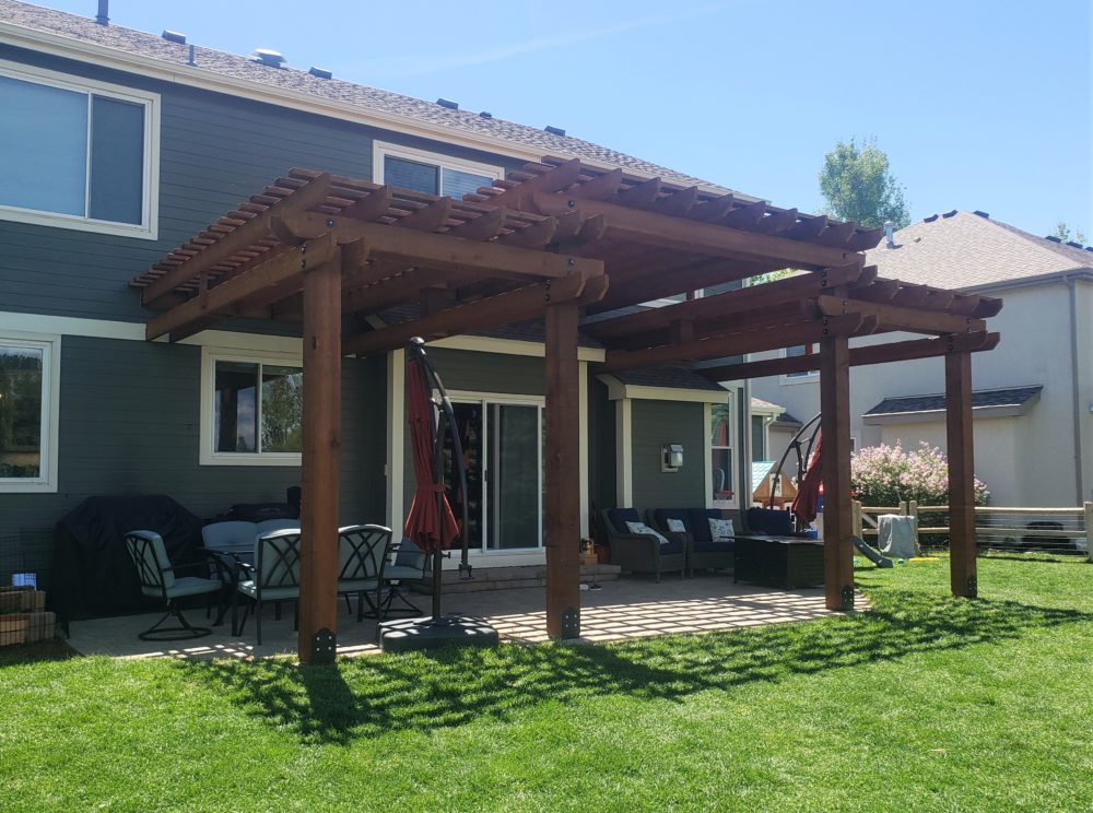 Pergola - Partial Shade & Privacy Enclosure